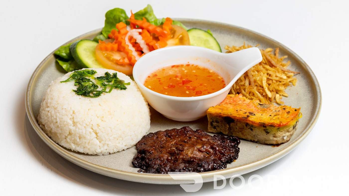 Vietnamese Broken Rice Plate
